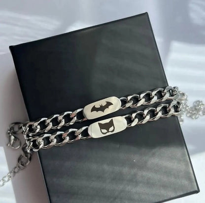 Cat woman X Batman Couple Bracelets
